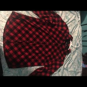 Long sleeve plaid shirt